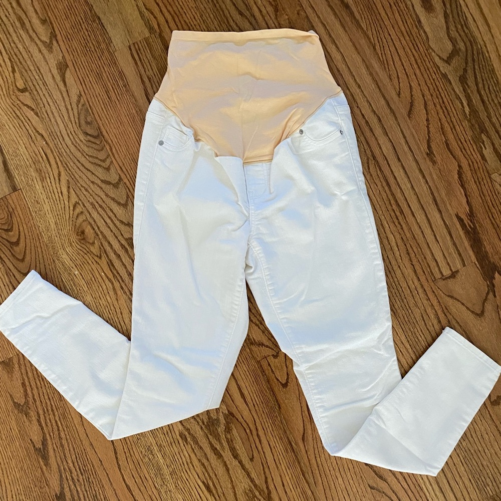 White Maternity Jeans